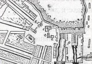 План предзаводской площади из собрания чертежей 1828 года