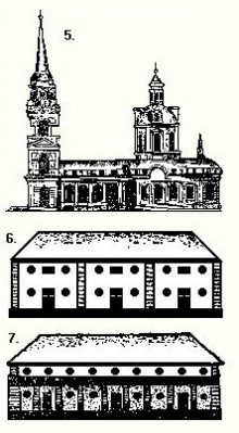 План предзаводской площади из собрания чертежей 1828 года